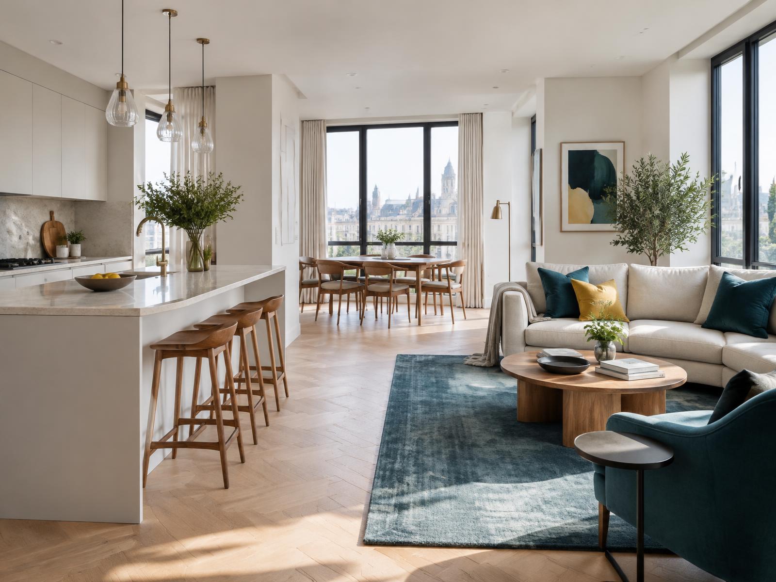 Bright, professionally cleaned London apartment
